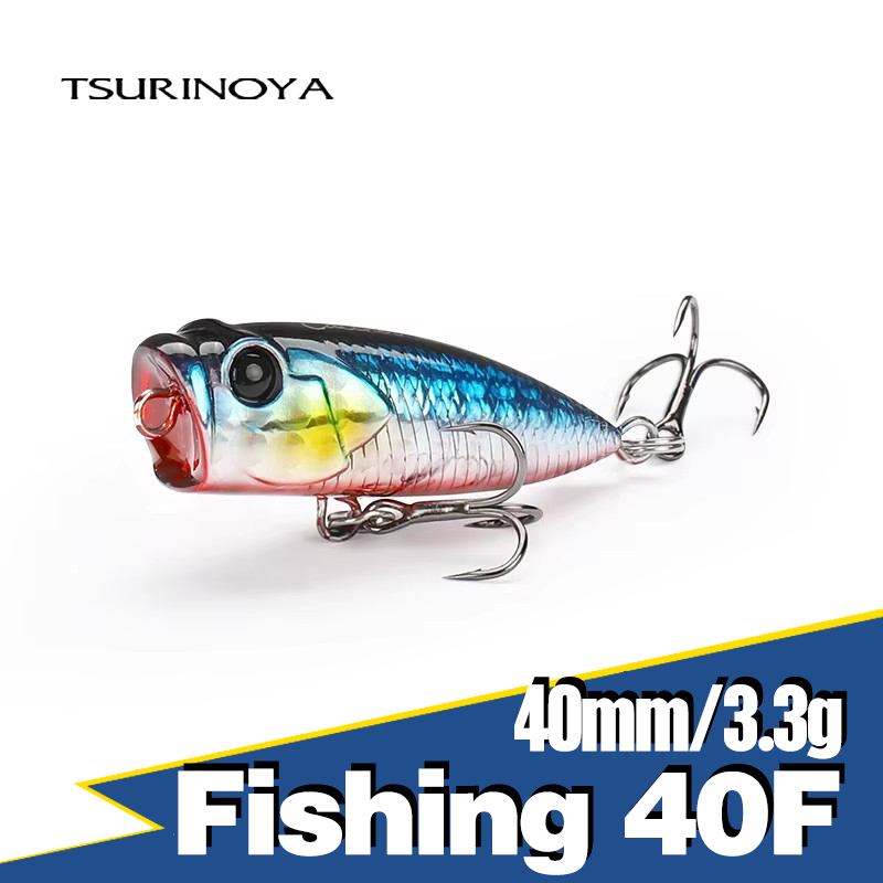 Fishing Lure Popper - TSURINOYA 40mm 3.3g Dog Walk Action