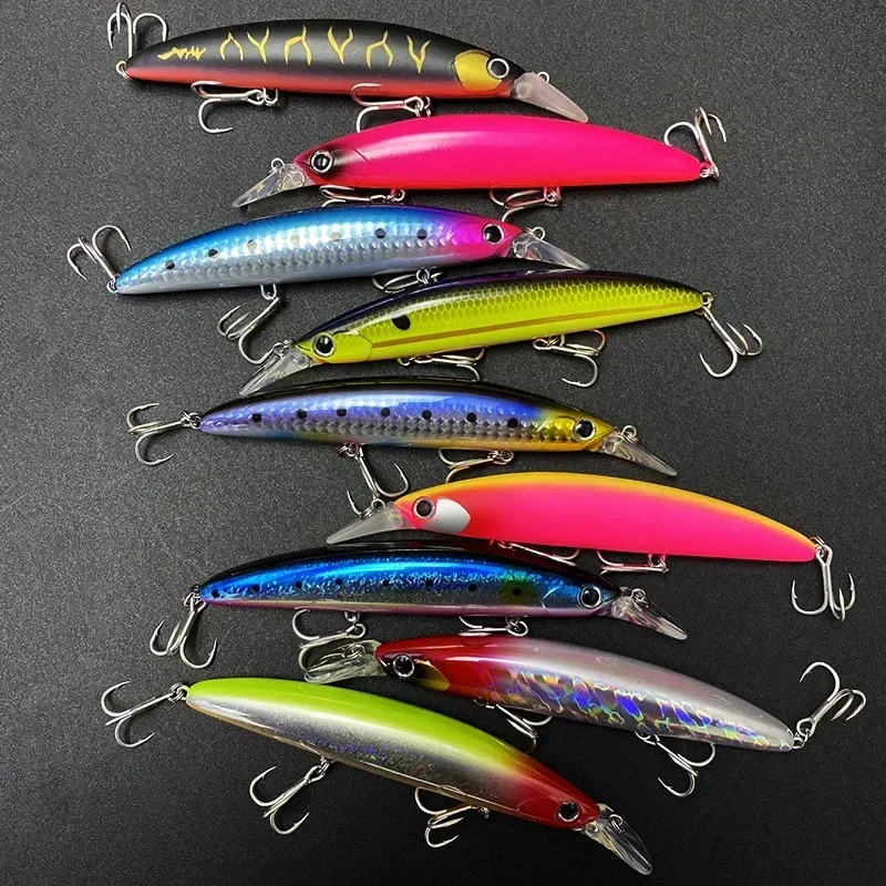 Fishing Lure Topwater - Pływające przynęty wędkarskie Minnow 110MM 20g
