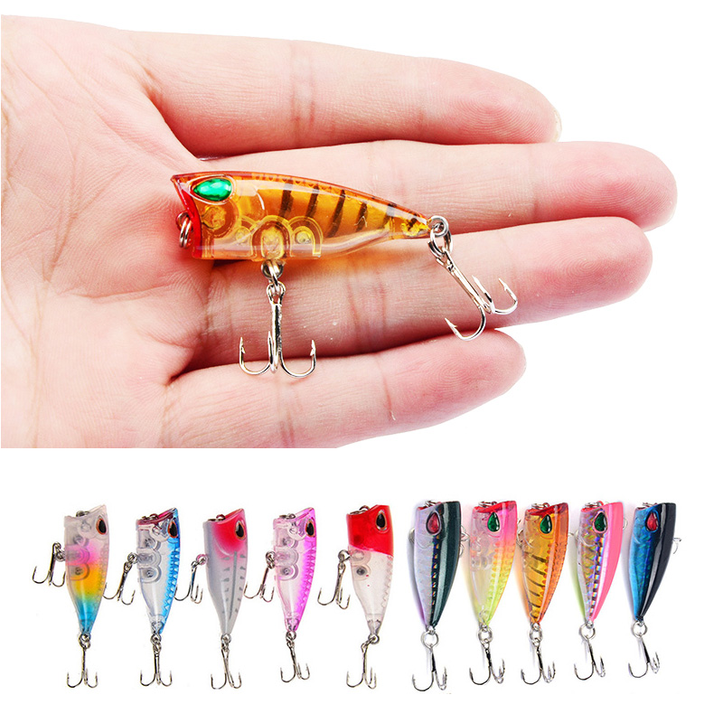 Fishing Lure Topwater - YUCONG 1PC Mini Popper Fishing Lure