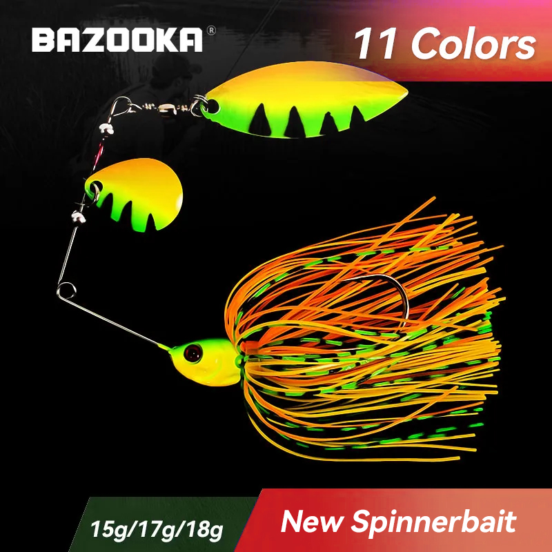 Bazooka 15g 18g Spinnerbait Fi – Fishing Lure Spoon recenzja i cena