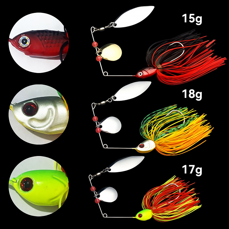 Bazooka 15g 18g Spinnerbait Fi – Fishing Lure Spoon recenzja i cena