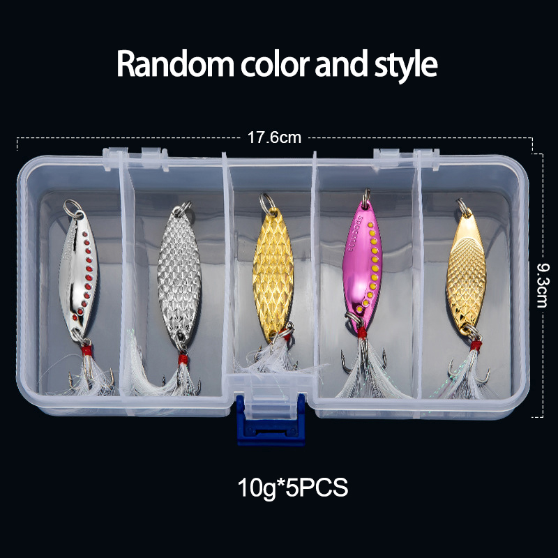 Metalowa łyżka Spinner Fishing – Fishing Lure Spoon recenzja i cena