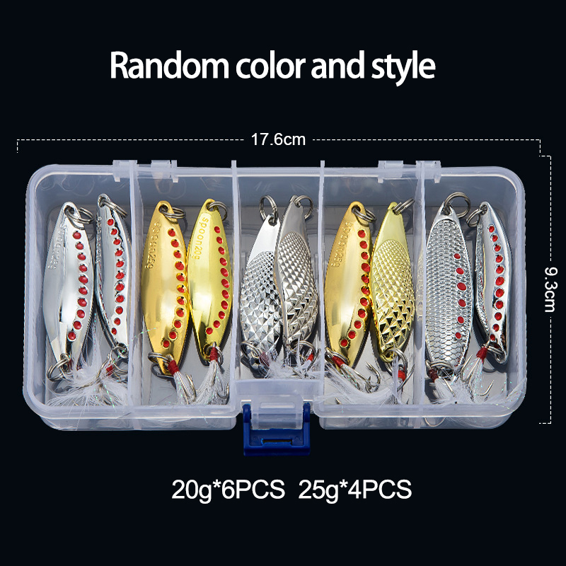 Metalowa łyżka Spinner Fishing – Fishing Lure Spoon recenzja i cena