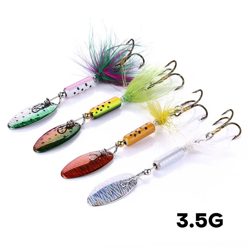Metalowe przynęty VIB 1 szt. 3 – Fishing Lure Spoon recenzja i cena