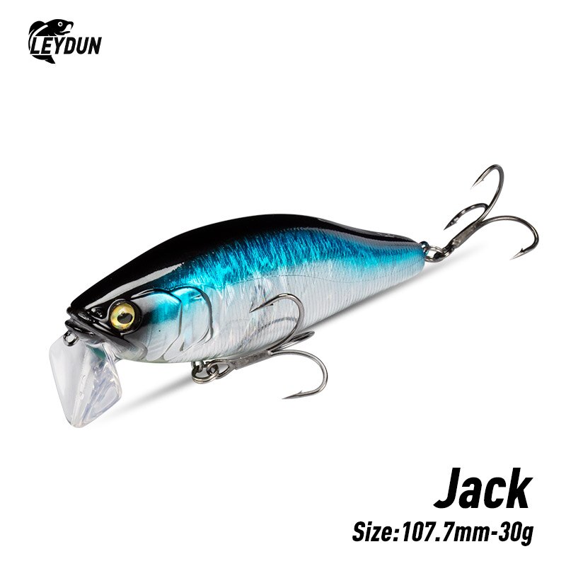 I-JACK Minnow przynęty 107.7mm – Fishing Lure Topwater recenzja i cena