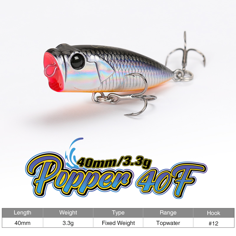 TSURINOYA 40mm 3.3g Dog Walk A – Fishing Lure Popper recenzja i cena