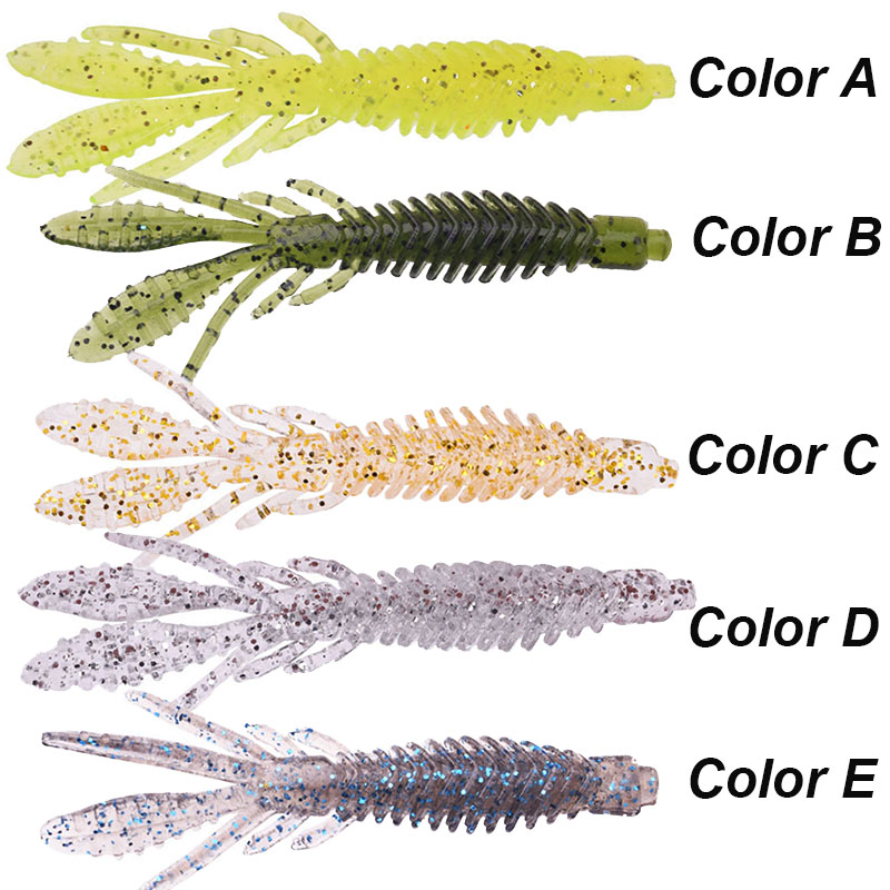 WESTBASS 5 sztuk miękkie przyn – Fishing Lure Soft Plastic recenzja i cena