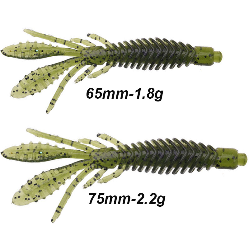 WESTBASS 5 sztuk miękkie przyn – Fishing Lure Soft Plastic recenzja i cena