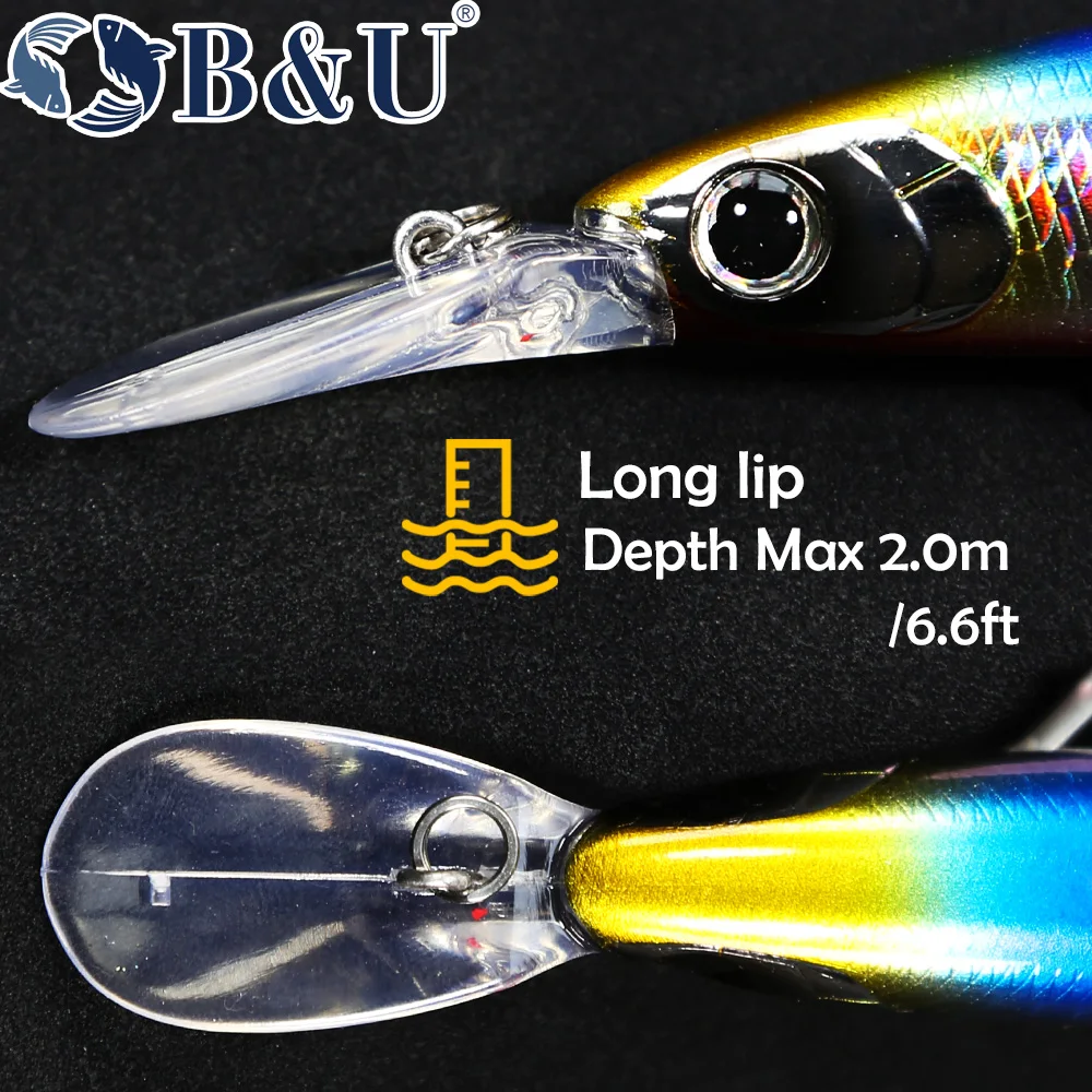B&U 125mm tonąca Minnow Sea Fi – Fishing Lure Crankbait recenzja i cena